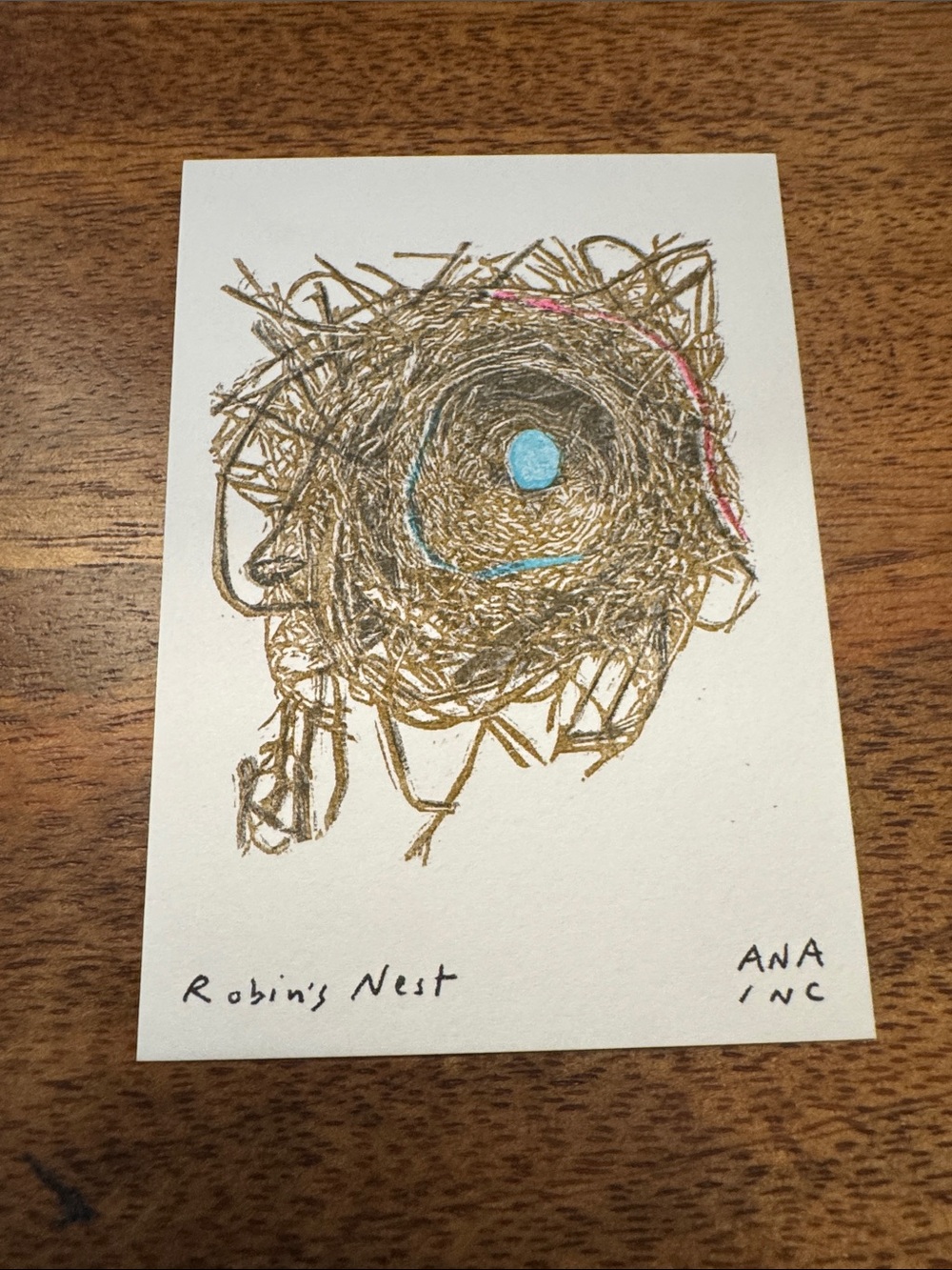Inciardi - Robin's Nest - Mini Print -